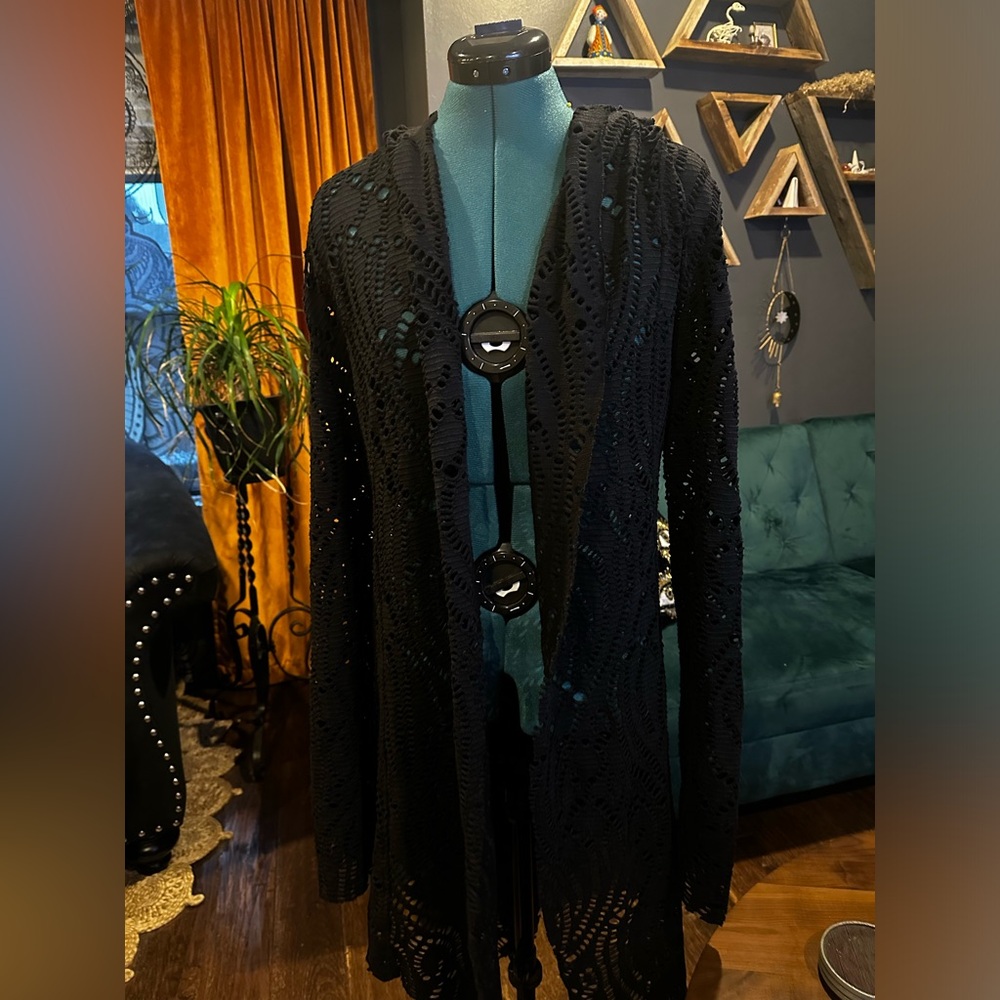 Witchy Lace Long Coat
